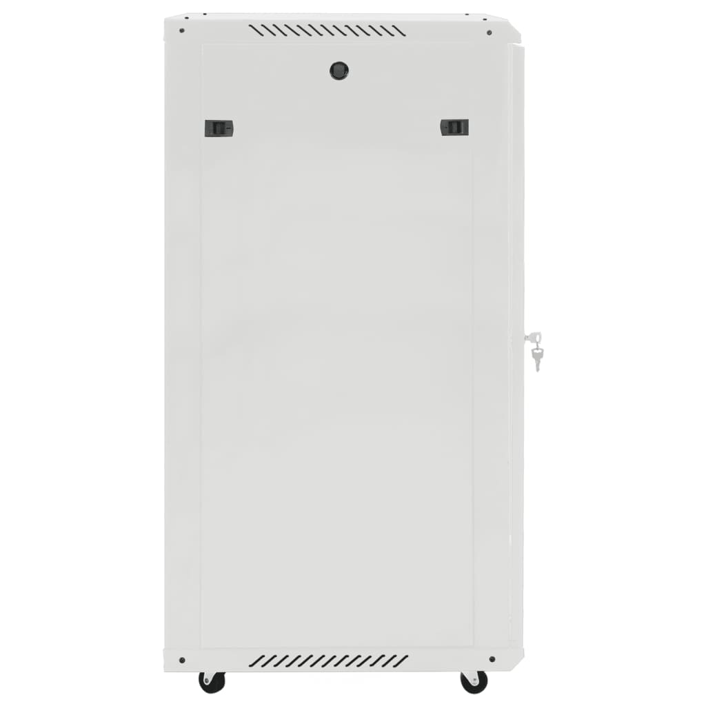 15U Netzwerkschrank 19" IP20 Schwarz 60x45x86 cm