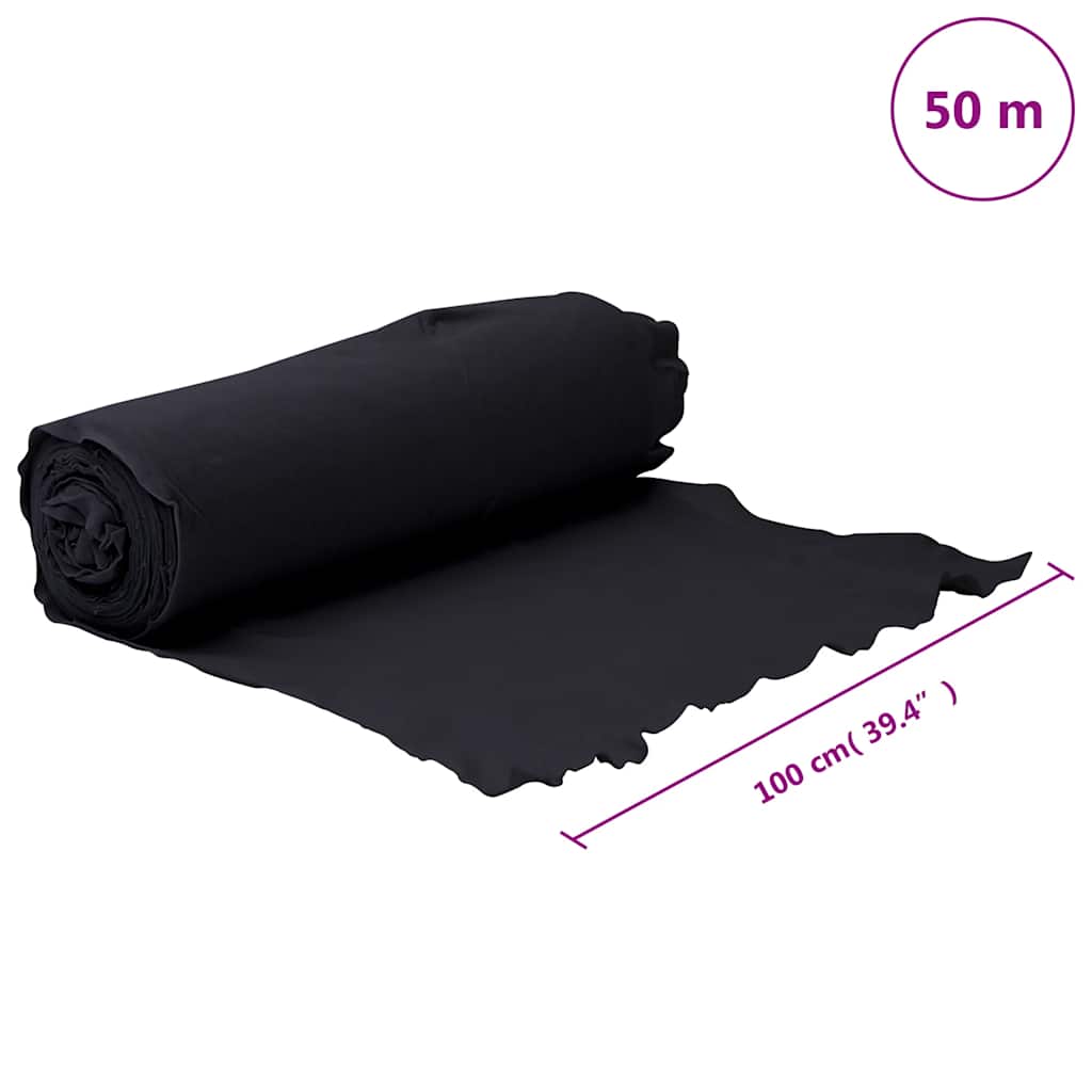 Geotextil-Vlies Weiß 1x50 m Polyesterfaser