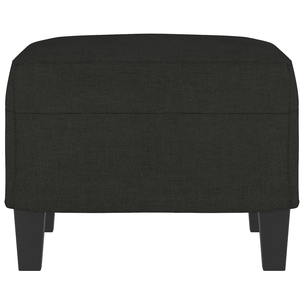 Fußhocker Hellgrau 60x50x41 cm Stoff