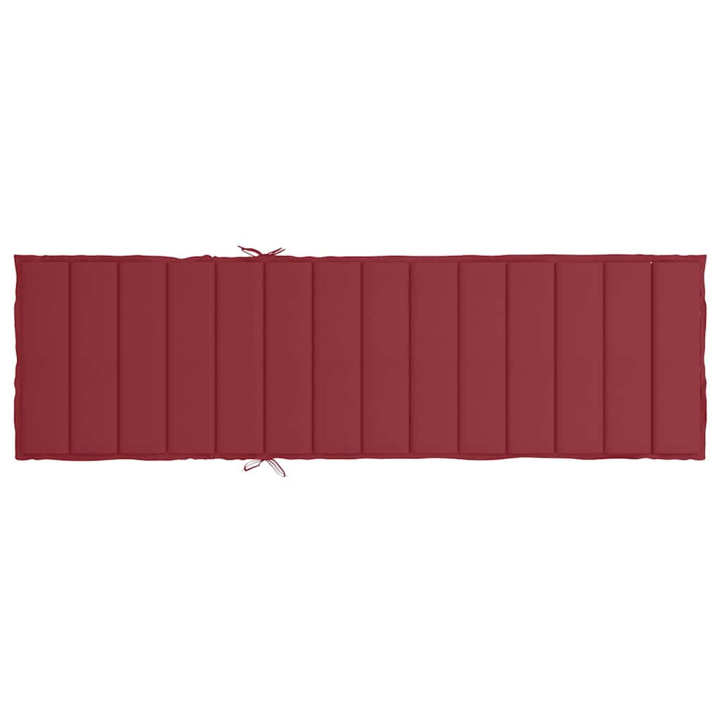 Liege-Kissen Blatt Blattmuster 200 x 70 x 3 cm Oxford-Stoff