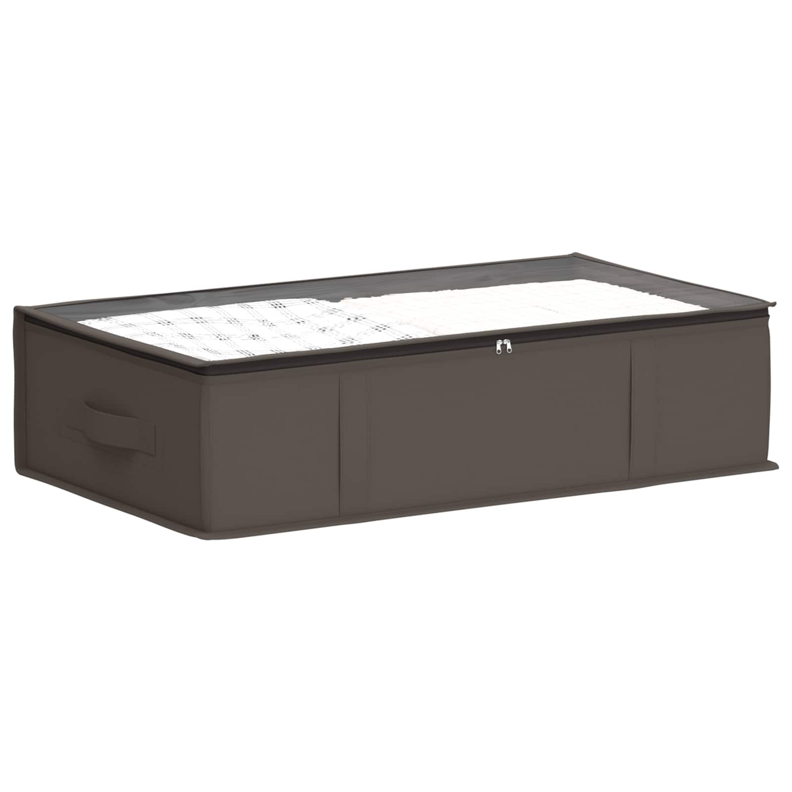 Aufbewahrungsbox mit transparentem Oberfenster Anthrazit