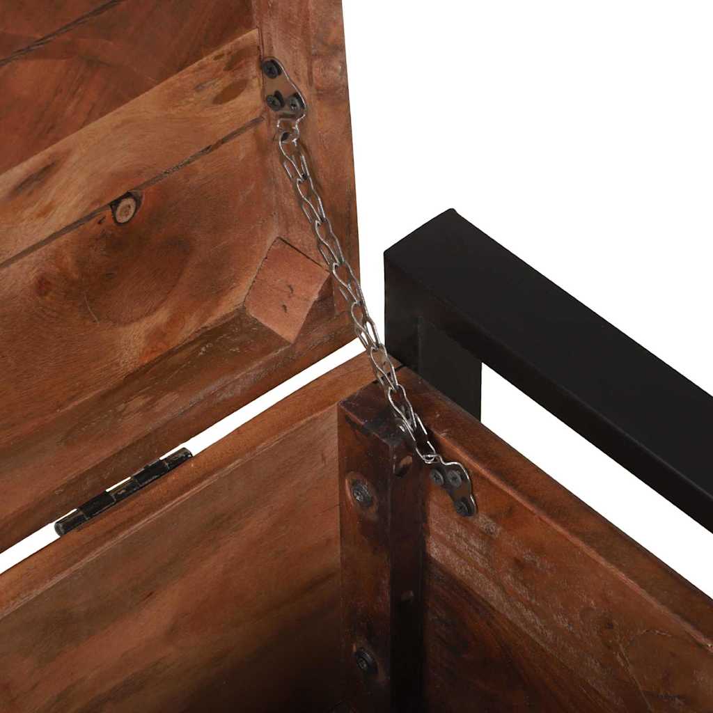 Aufbewahrungs-Truhen Braun 40 x 30 x 30 cm Massivholz Mango