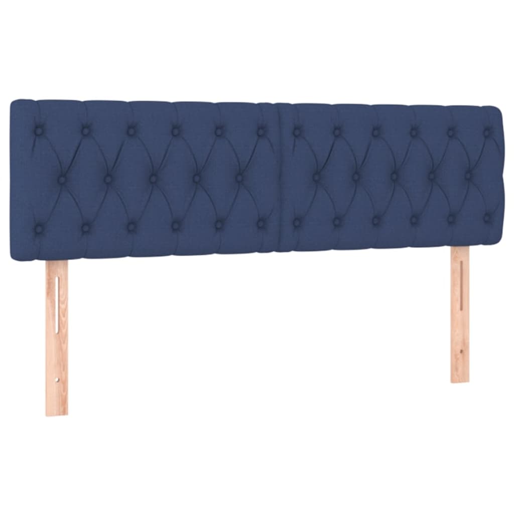 Kopfteil Hellgrau 80x7x118/128 cm Stoff