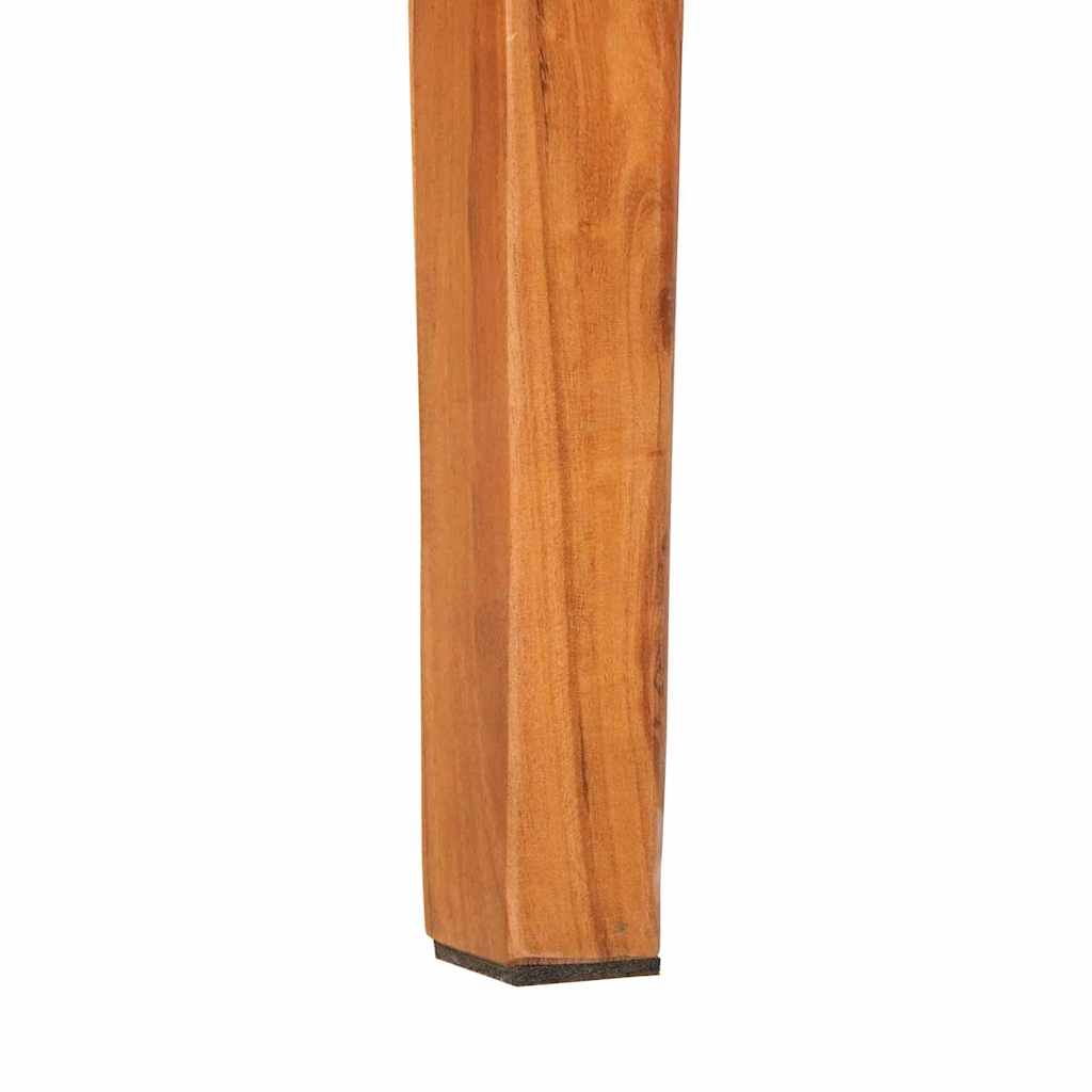 Konsolentisch Braun 110 x 30 x 80 cm Massivholz Akazie