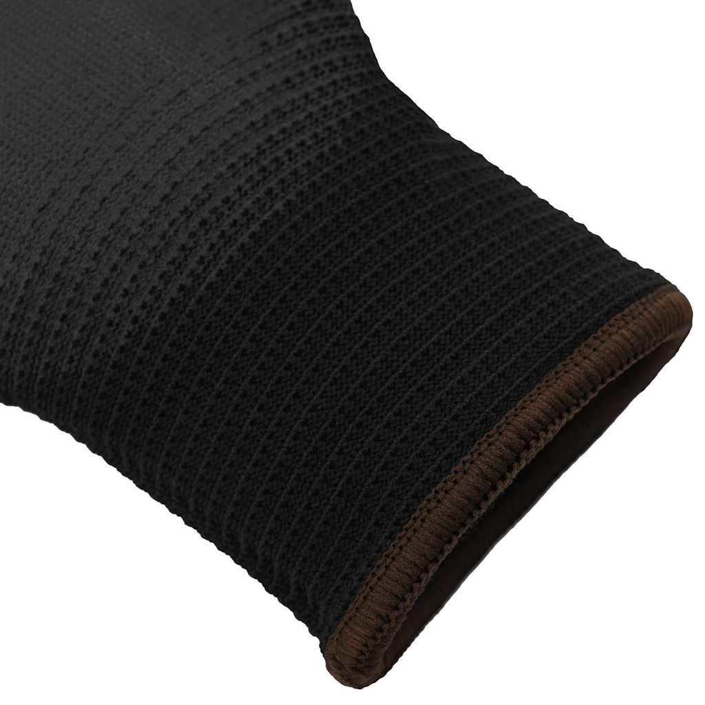 Arbeitshandschuhe 12 pcs Schwarz 7 / S Polyester
