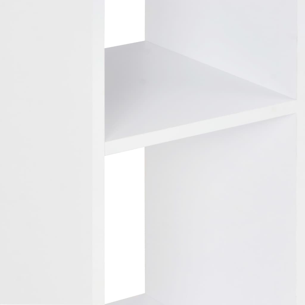 Bartisch Weiß 60x60x110 cm