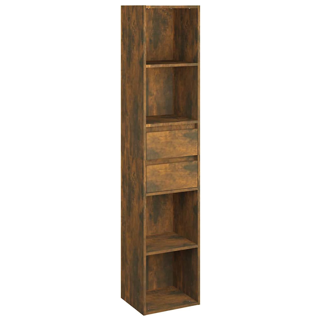 Bücherregal Weiß 36x30x171 cm Holzwerkstoff