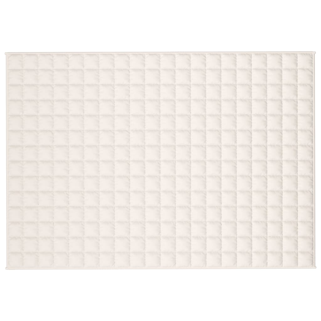 Gewichtsdecke Grau 122x183 cm 5 kg Stoff