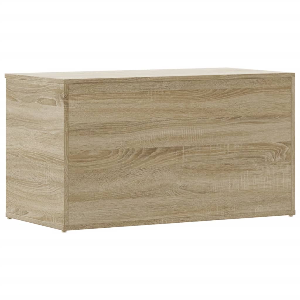 Aufbewahrungstruhe Weiß 84x42x46 cm Holzwerkstoff