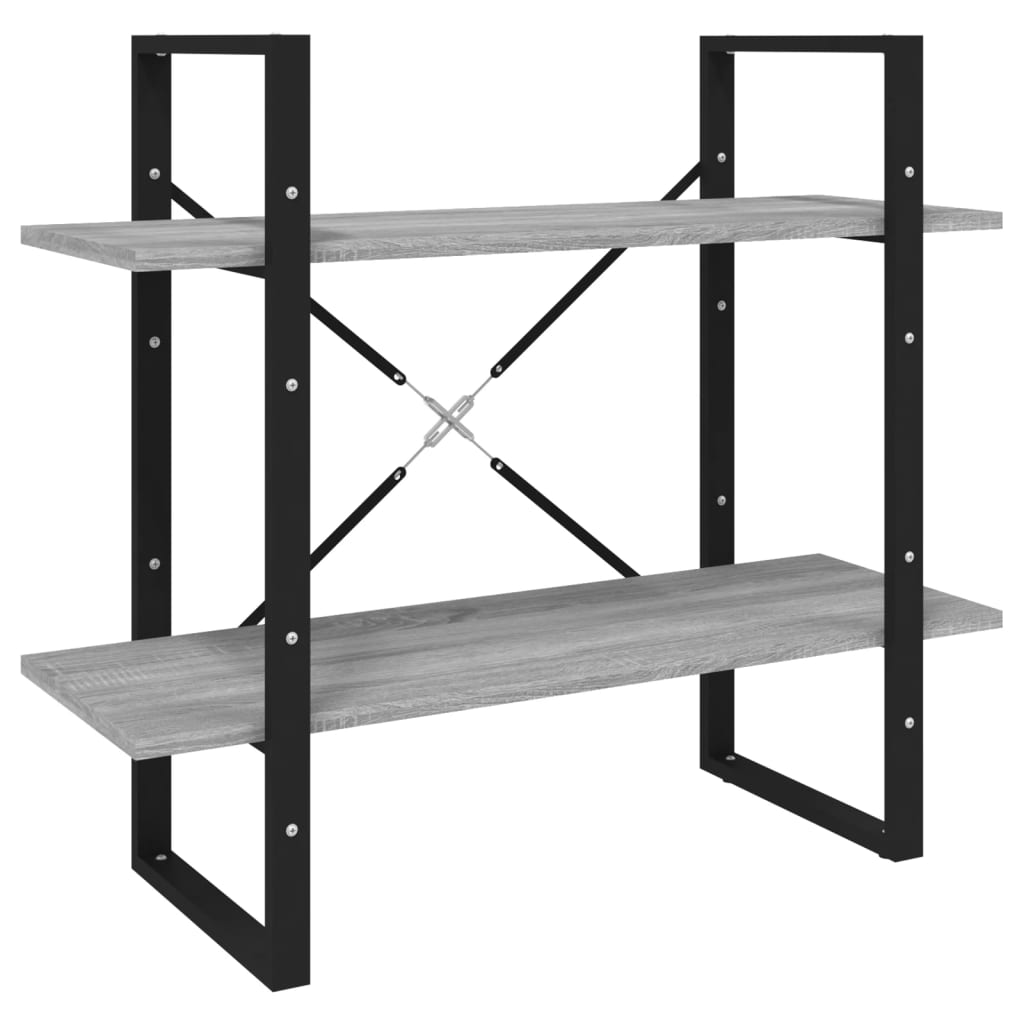 Bücherregal 5 Fächer Weiß 40x30x175 cm Holzwerkstoff