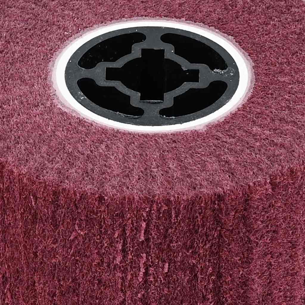 Schleifrollen 3 pcs Braun 12 x 12 x 10 cm Synthetische Faser