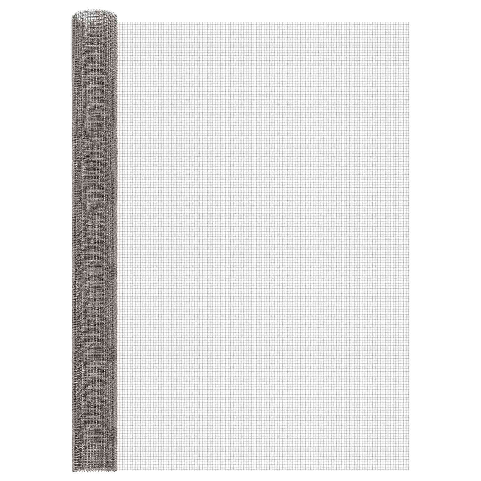 Mesh Bildschirm 20 x 500 cm 20 Mesh Edelstahl 201 Silber