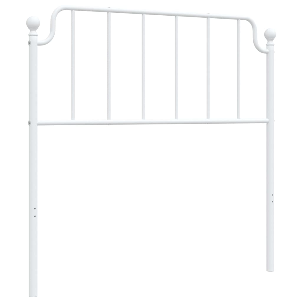 Ersatz-Kopfteil Metall Schwarz 135 cm