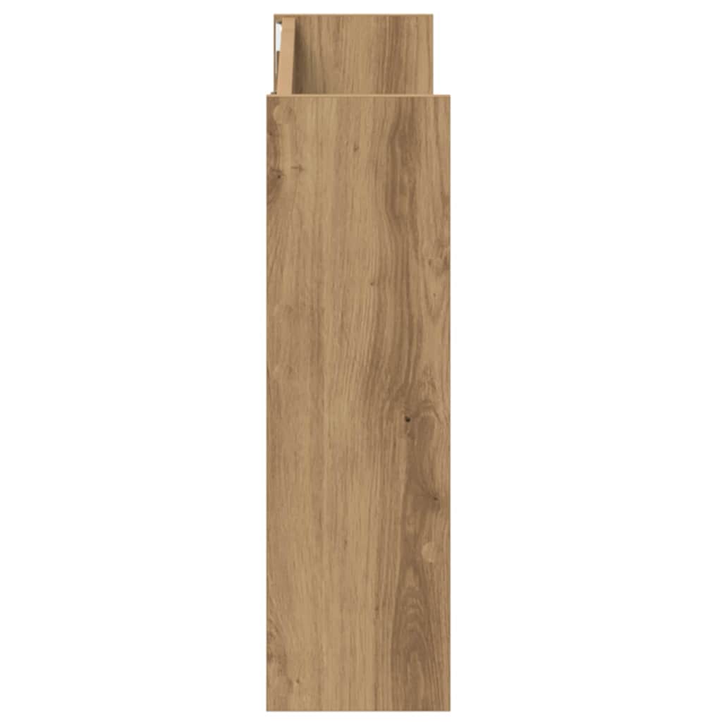 Wand-Schuhschränke 4 Stk. Weiß 60x18x60 cm Holzwerkstoff