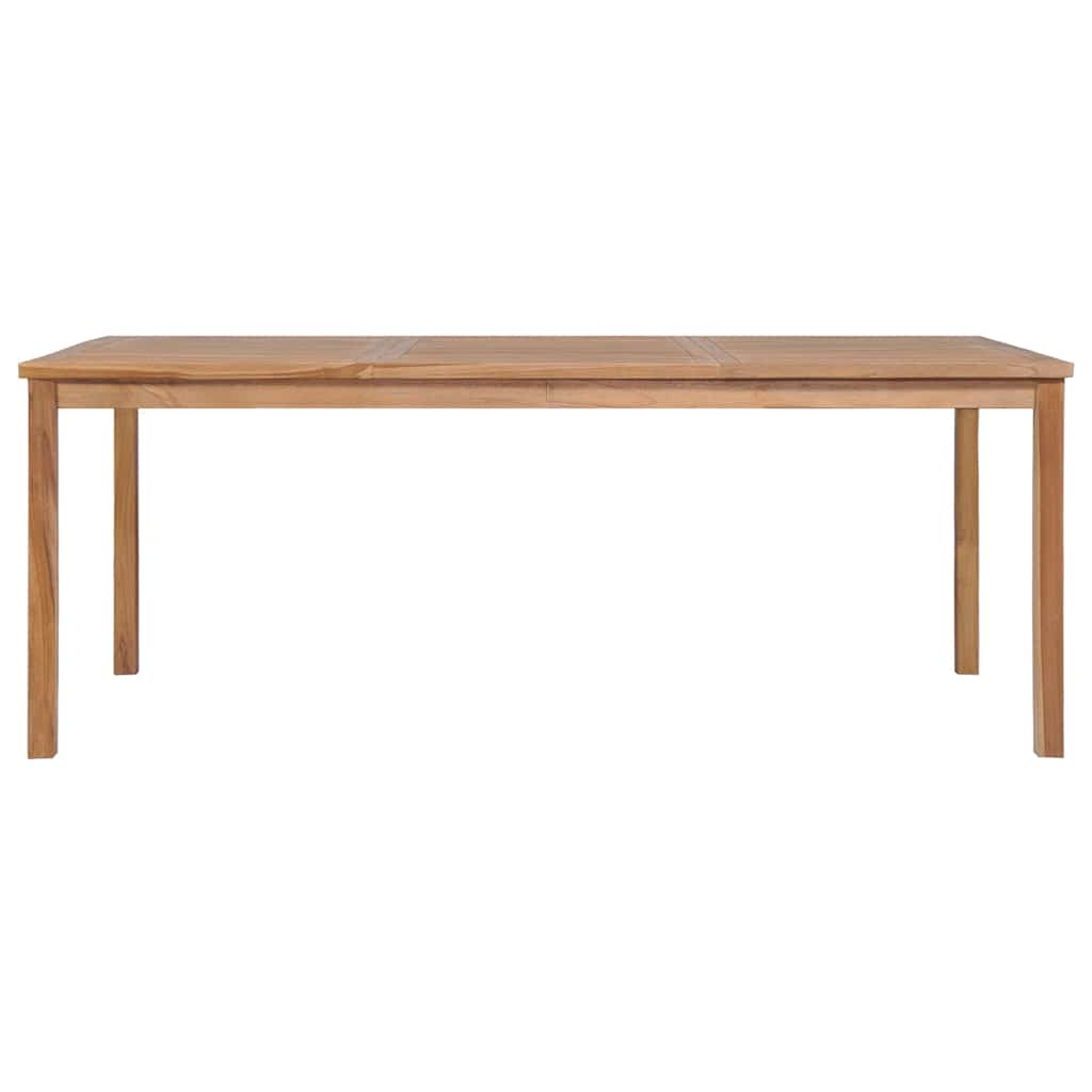 Garten-Esstisch 140x80x77 cm Massivholz Teak