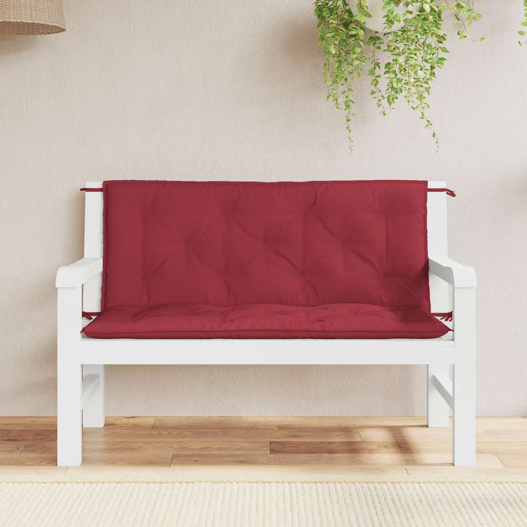 Gartenbank-Auflage Anthrazit 100x(50+50)x7 cm Oxford-Gewebe