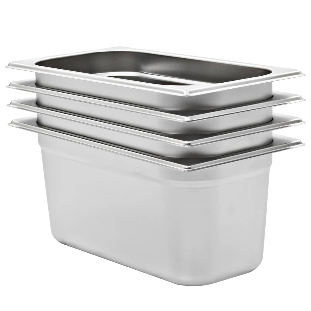 Gastronormbehälter 12 Stk. GN 1/3 20 mm Edelstahl