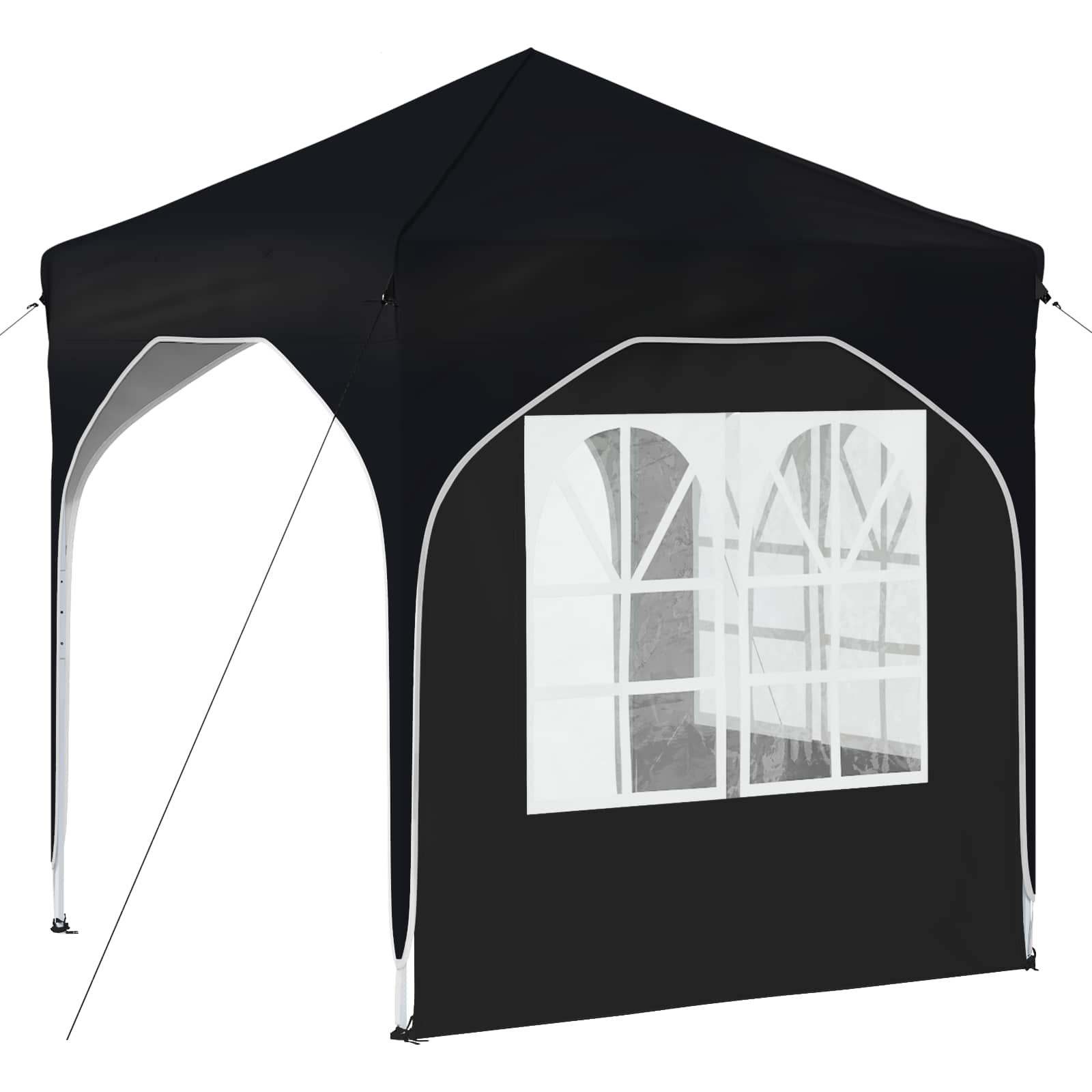 Pop-up Partyzelt 194 x 194 x 245 cm Creme