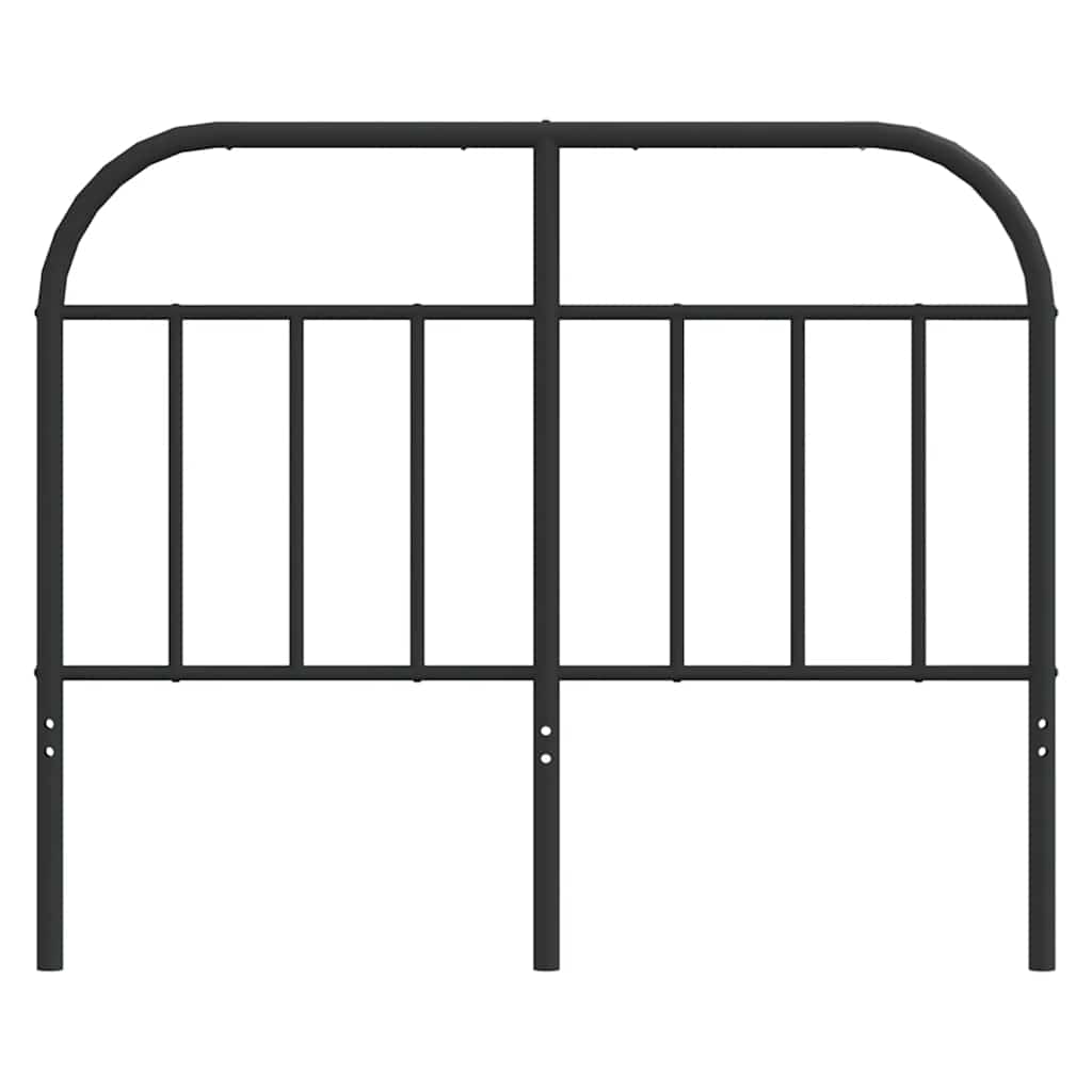 Ersatz-Kopfteil Metall Schwarz 75 cm