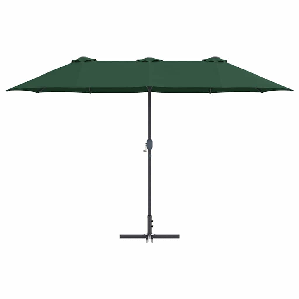 Garten-Sonnenschirm Sand 370 x 197 x 239 cm