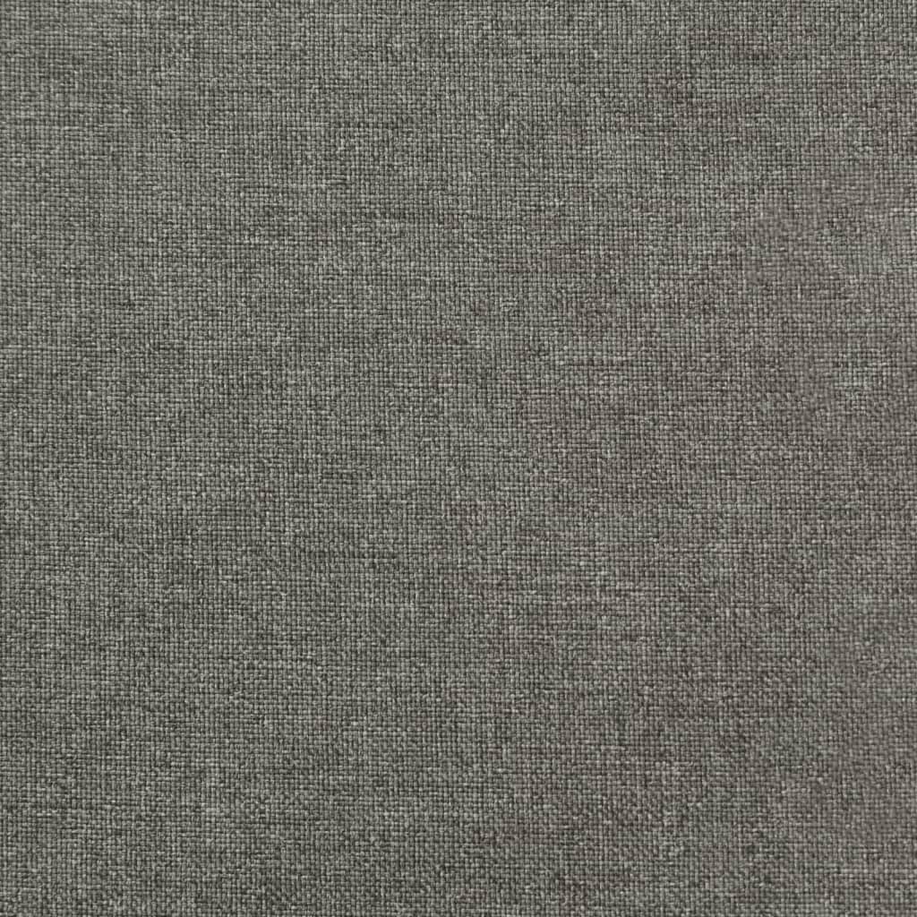 Hochlehner-Auflagen 2 Stk. Melange Anthrazit 120x50x7cm Stoff