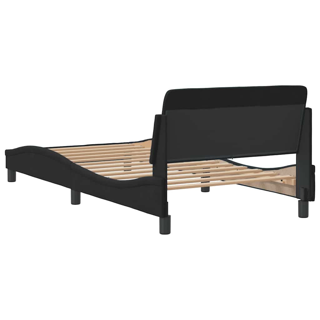 Bettgestell "Dover" Hellgrau 80x200 cm Samt