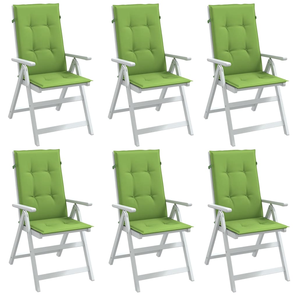Hochlehner-Auflagen 2 Stk. Melange Anthrazit 120x50x7cm Stoff