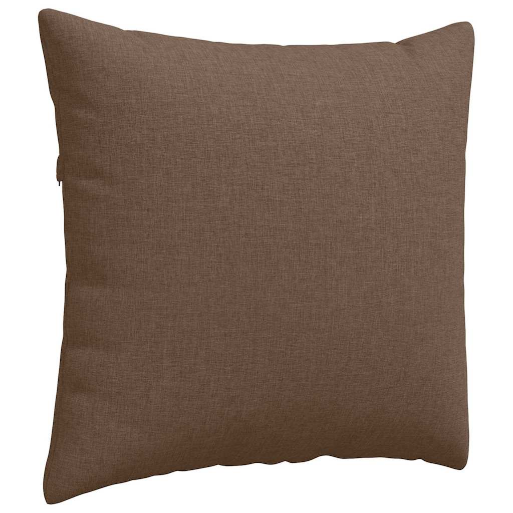 Sofakissen 2 pcs Hellgrau 50 x 30 cm Stoff