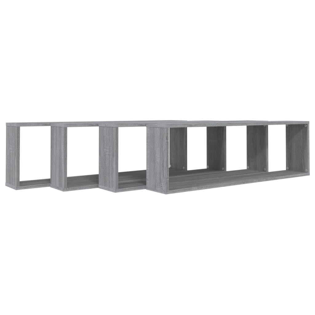 Würfelregale 2 Stk. Weiß 30x15x30 cm