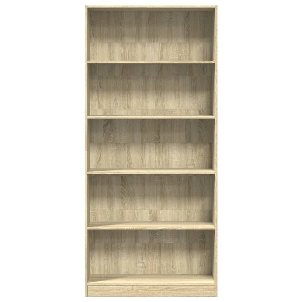 Bücherregal Weiß 40x24x75 cm Holzwerkstoff