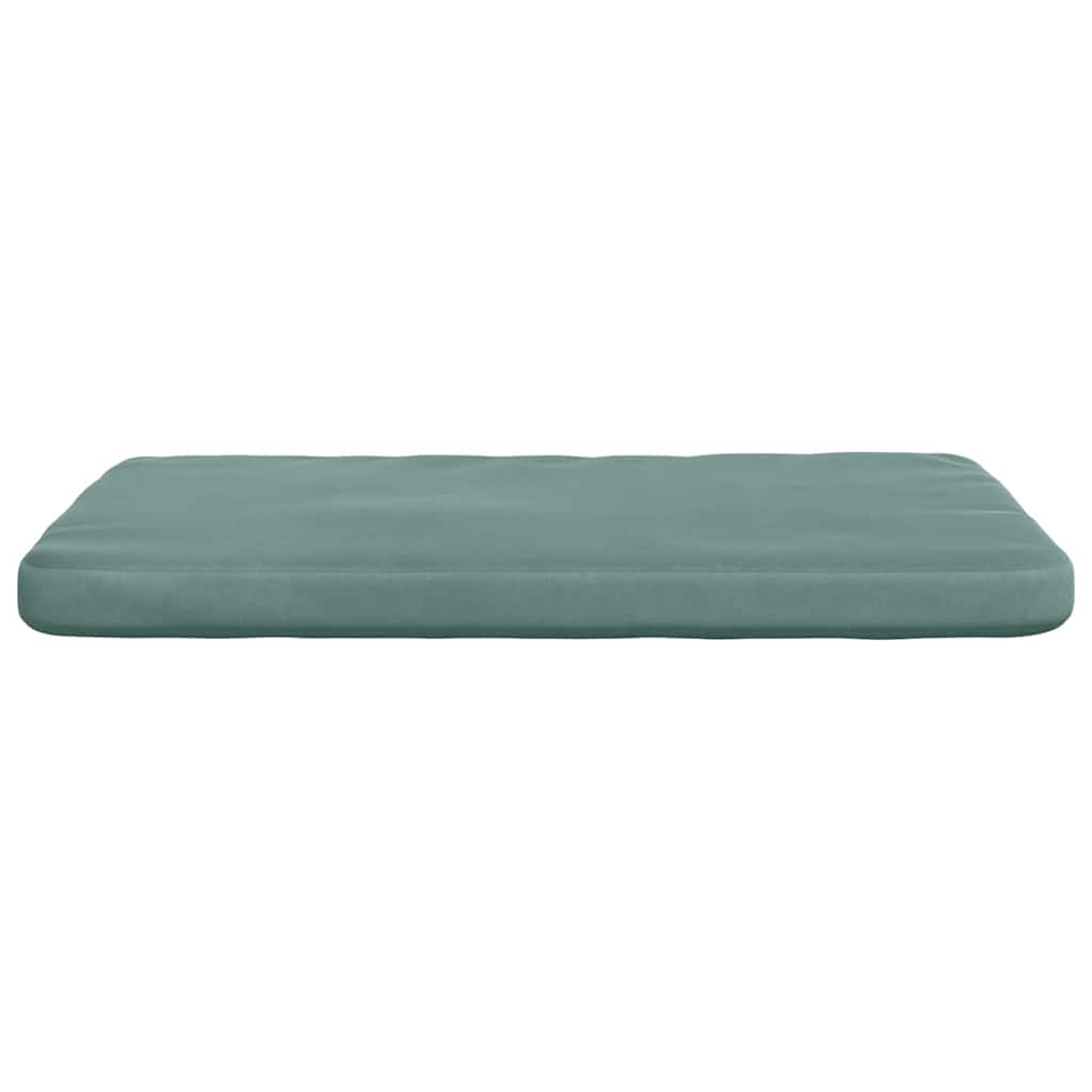 Sitzkissen 4 pcs Blau 40 x 40 x 3 cm Samt