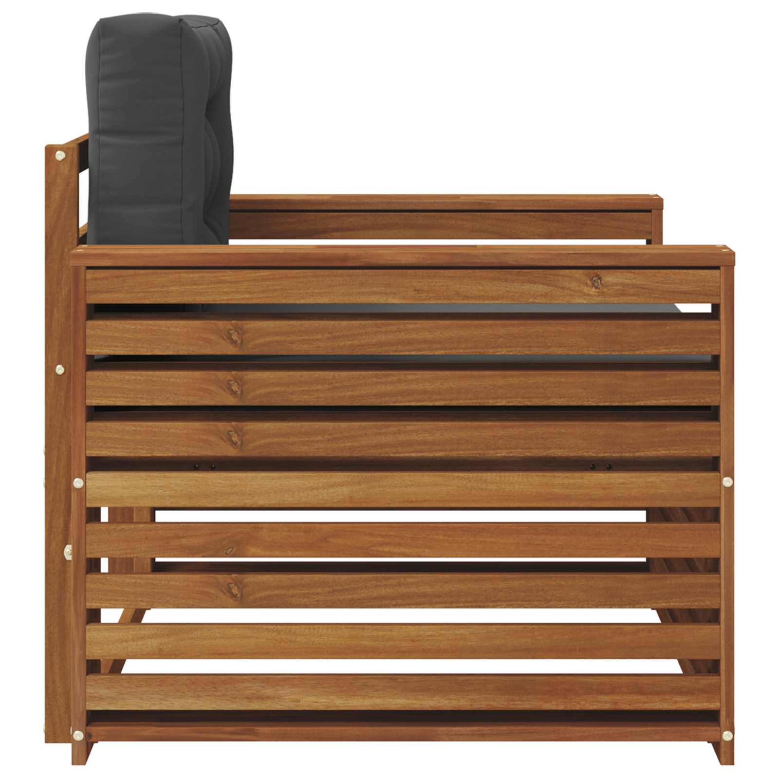 2 Stück Outdoor-Sofa Natur