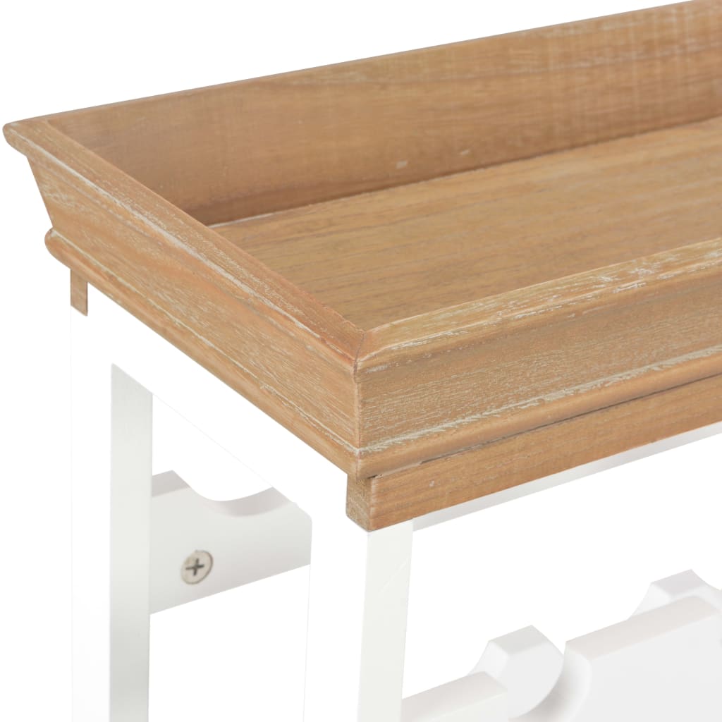 Weinschrank Abreu Weiß