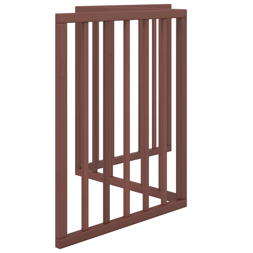 Hundegitter Faltbar 3 Paneele 150 cm Pappelholz