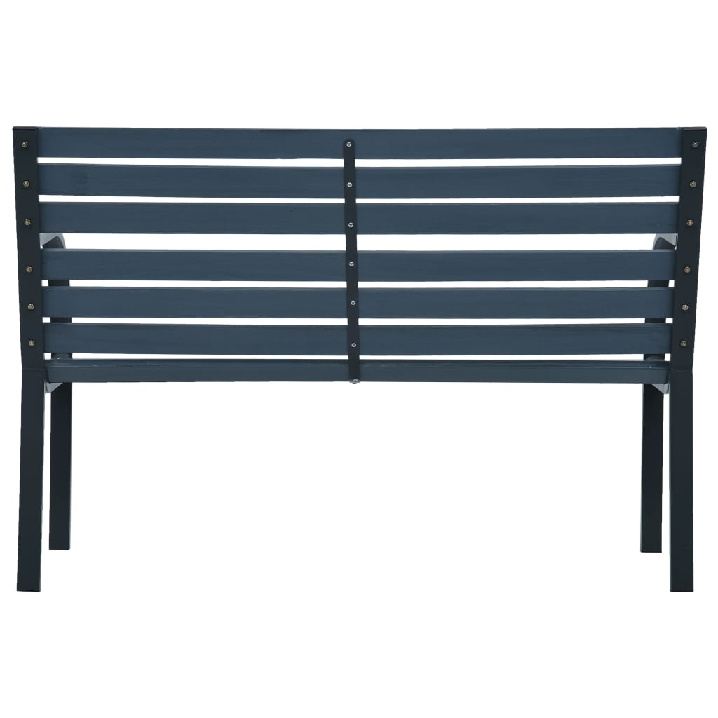 Doppel-Gartenbank 225 cm Massivholz Tanne