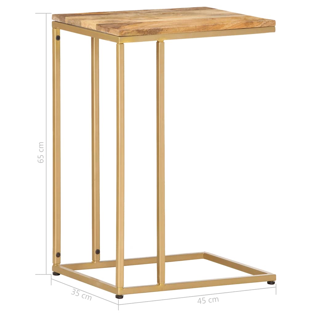Beistelltisch 35x45x65 cm Massivholz