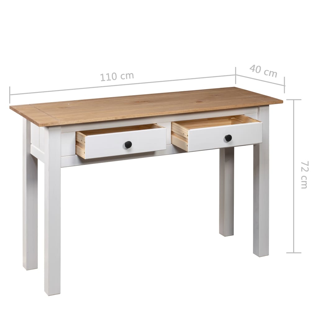 Konsolentisch 110x40x72 cm Kiefernholz Panama