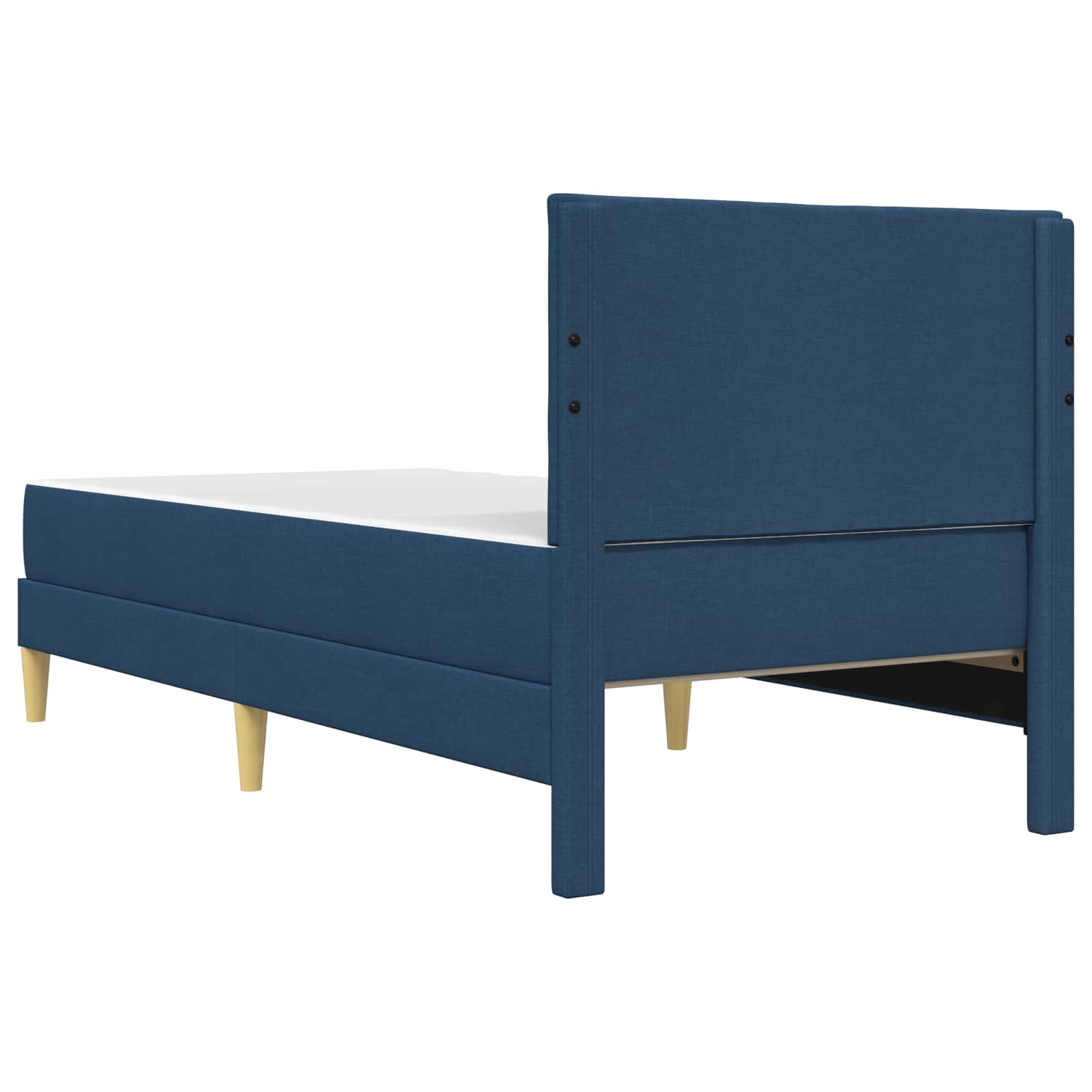 Bettrahmen Hellgrau 80 x 200 cm Polyester