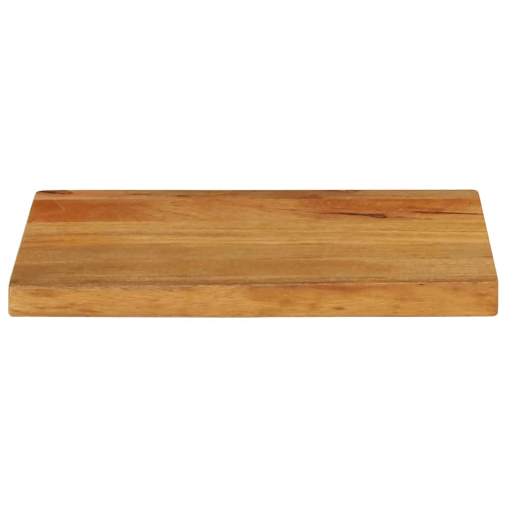 Wandregal 40x20x2,5 cm Rechteckig Massivholz Akazie Baumkante