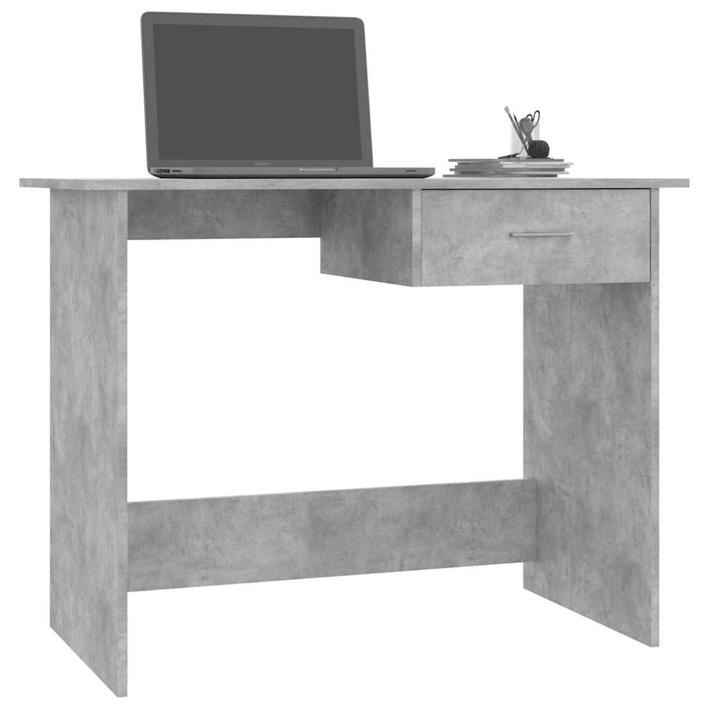 Schreibtisch Weiß 100x50x76 cm Holzwerkstoff