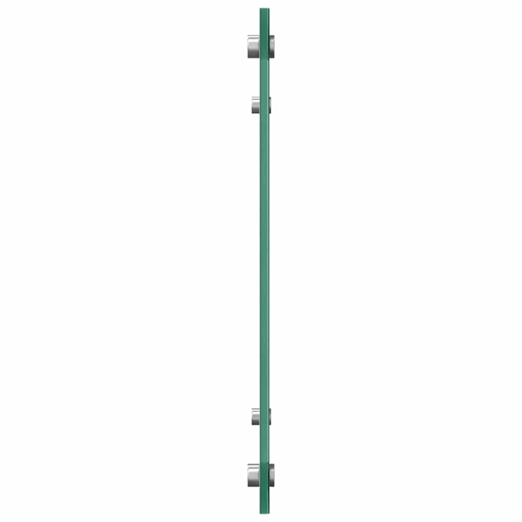 Küchenrückwand 2 pcs Weiß 70 x 40 cm Gehärtetes Glas