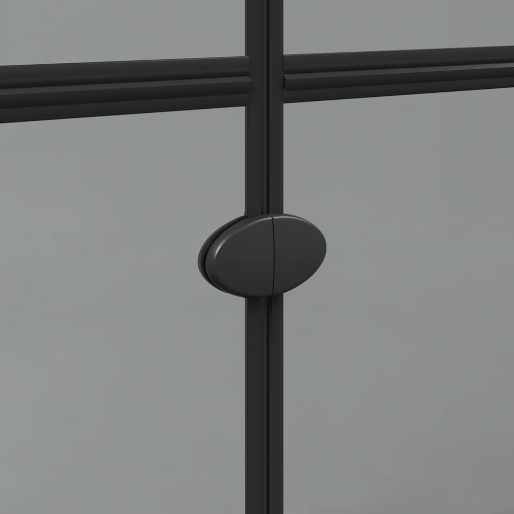 Faltbare begehbare Duschwand Transparentes ESG Glas 70x190 cm