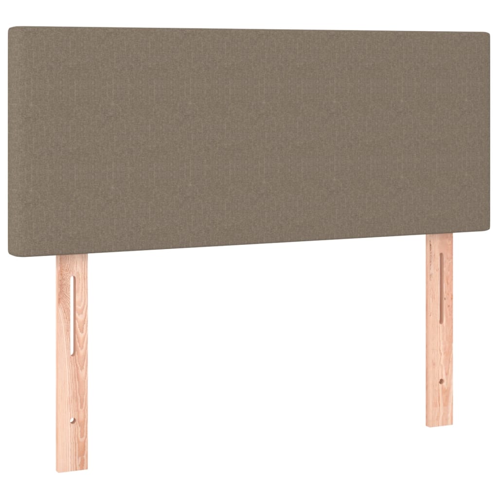 Kopfteil Hellgrau 80x5x118/128 cm Stoff