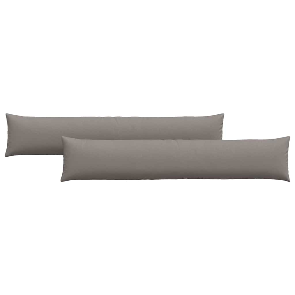 Sofakissen 2 pcs Hellgrau 50 x 30 cm Stoff
