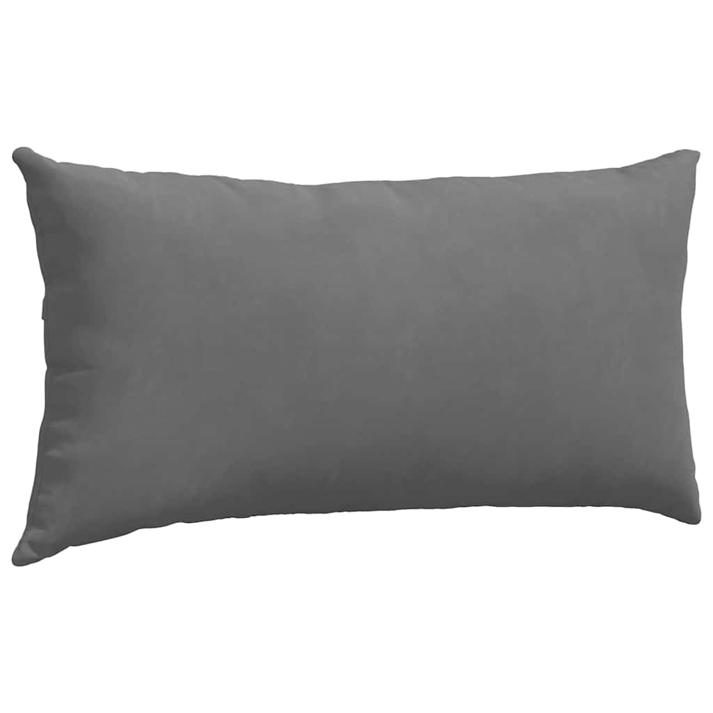Sofakissen 2 Stück Taupe 50 x 30 cm Stoff