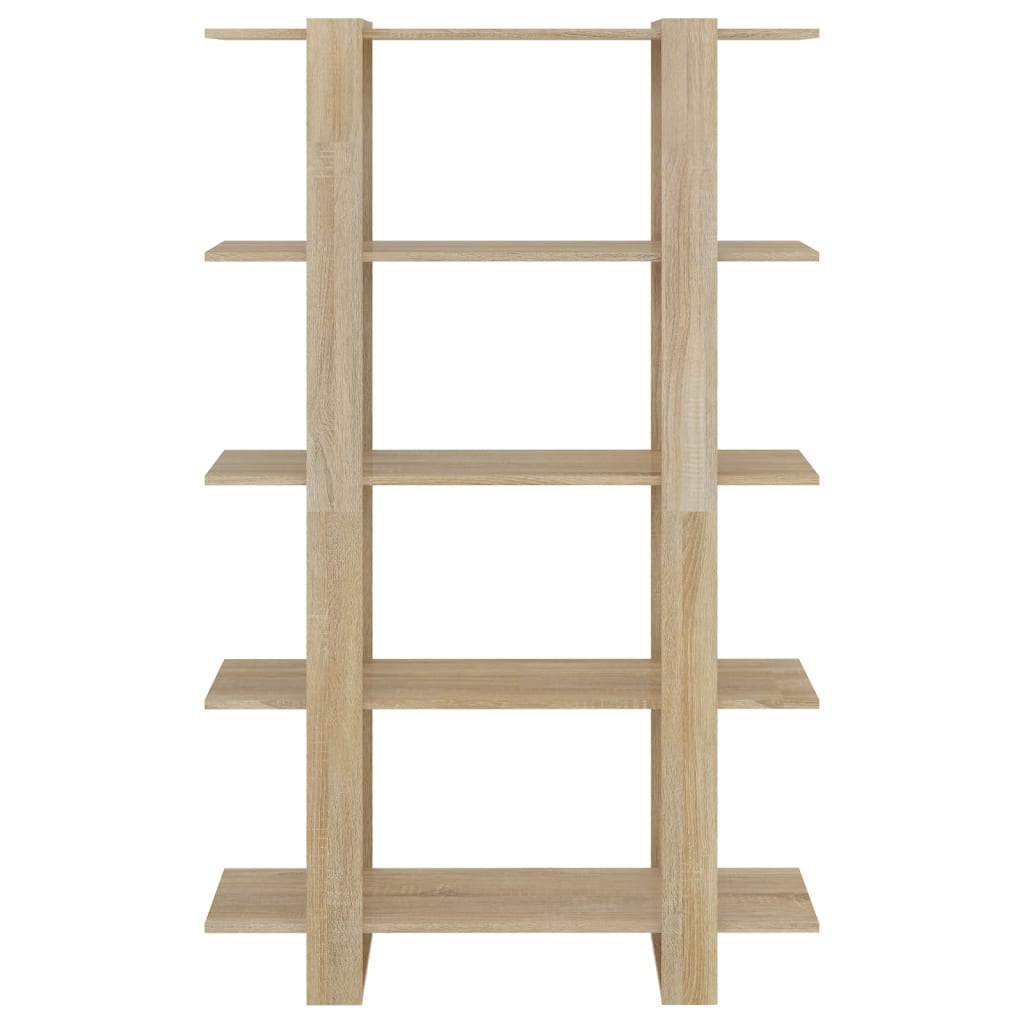 Bücherregal/Raumteiler Weiß 100×30×160 cm