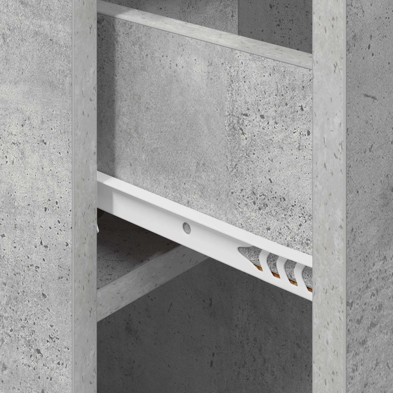 Bettschrank Weiß 29 x 31,5 x 49 cm Holzwerkstoff