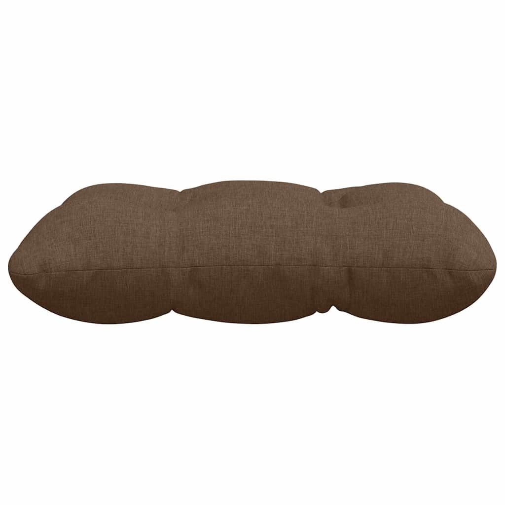 Sitzkissen 4 pcs Hellgrau 40 x 40 x 12 cm Stoff