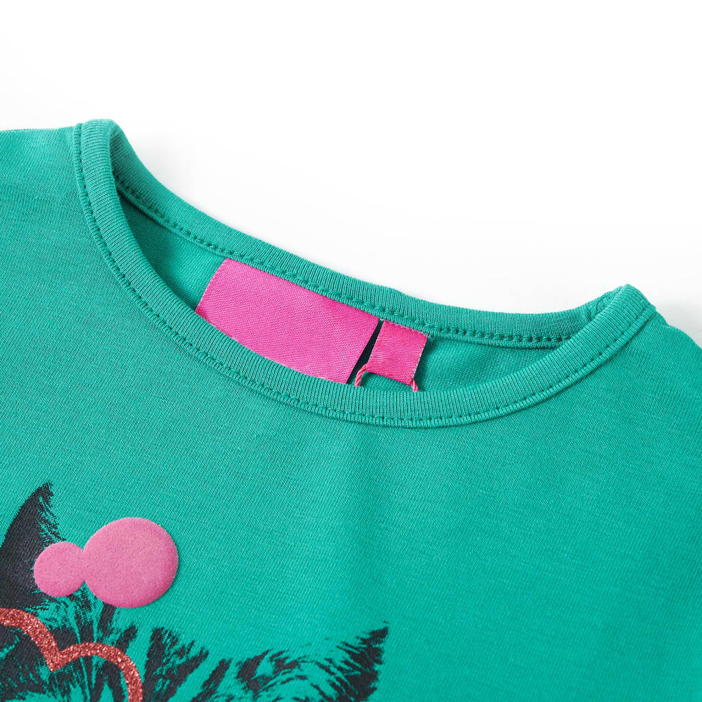 Kinder-Langarmshirt Rosa 116