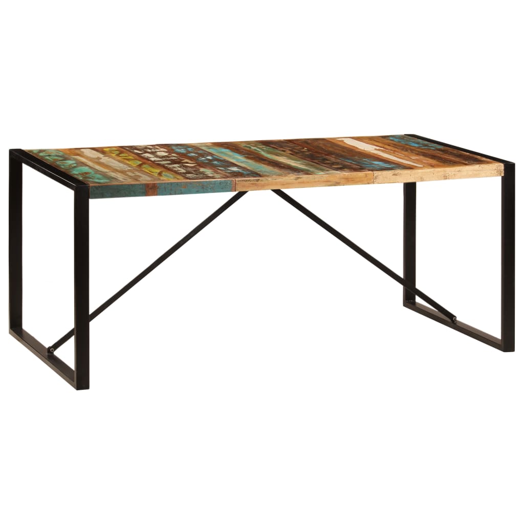 Esstisch 220x100x75 cm Massivholz Akazie